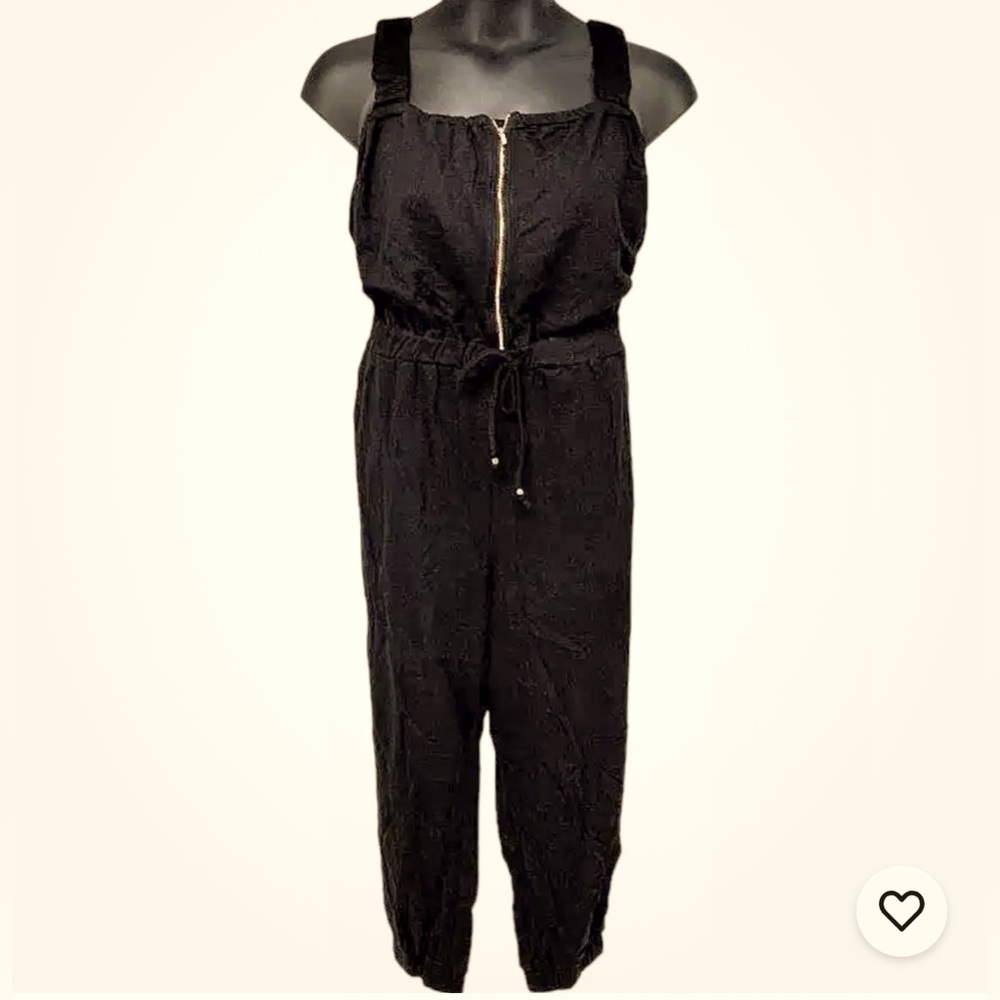 C WONDER by CHRISTIAN SIRIANO BLACK JUMPSUIT SIZE XSTP NWT